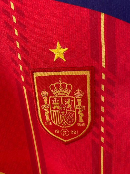 Lamine Yamal Spain Home Full Sleeve Embroidery -P2347 | Jersey Kada