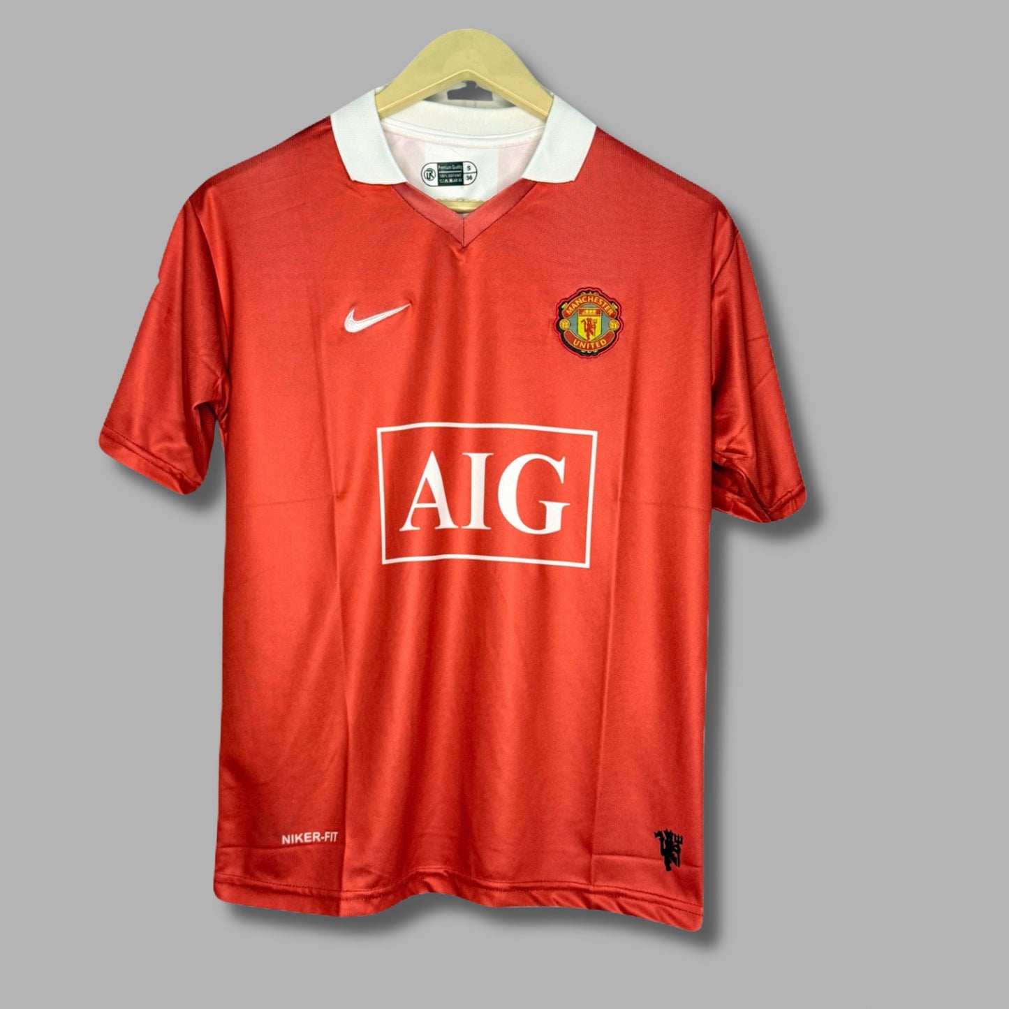 Manchester United 2006-07 Home Kit Ronaldo Five Sleeve - P1204 Jersey Kada