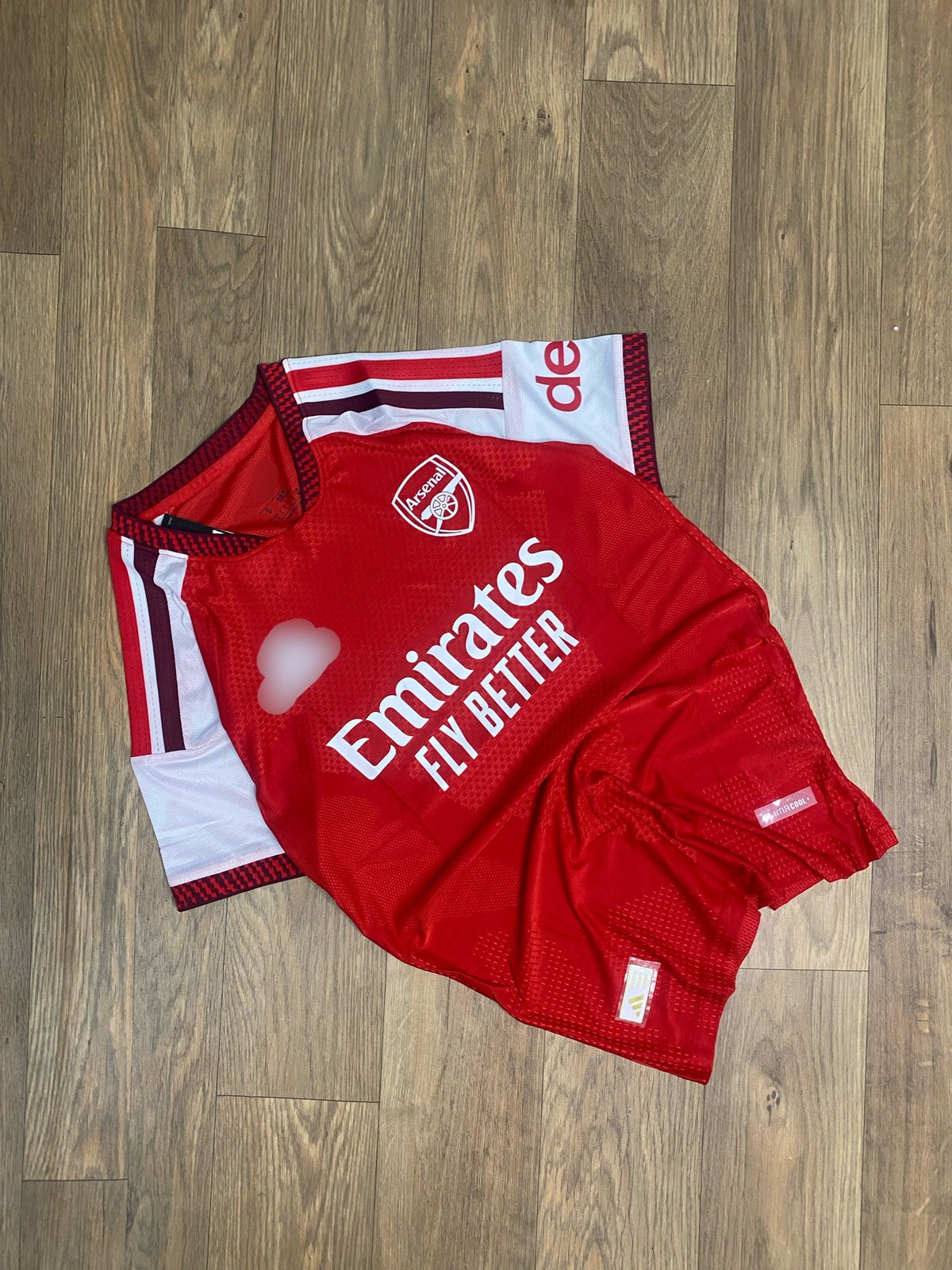 Arsenal player version 2026/27 home kit half sleeve  - P2496 | Jersey Kada