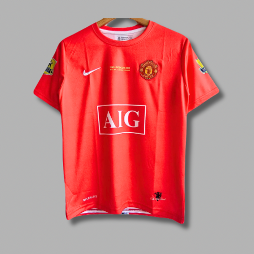 Best Retro jersey Ronaldo 2008 united ucl final edition Half sleeve P60 -  Jersey Kada