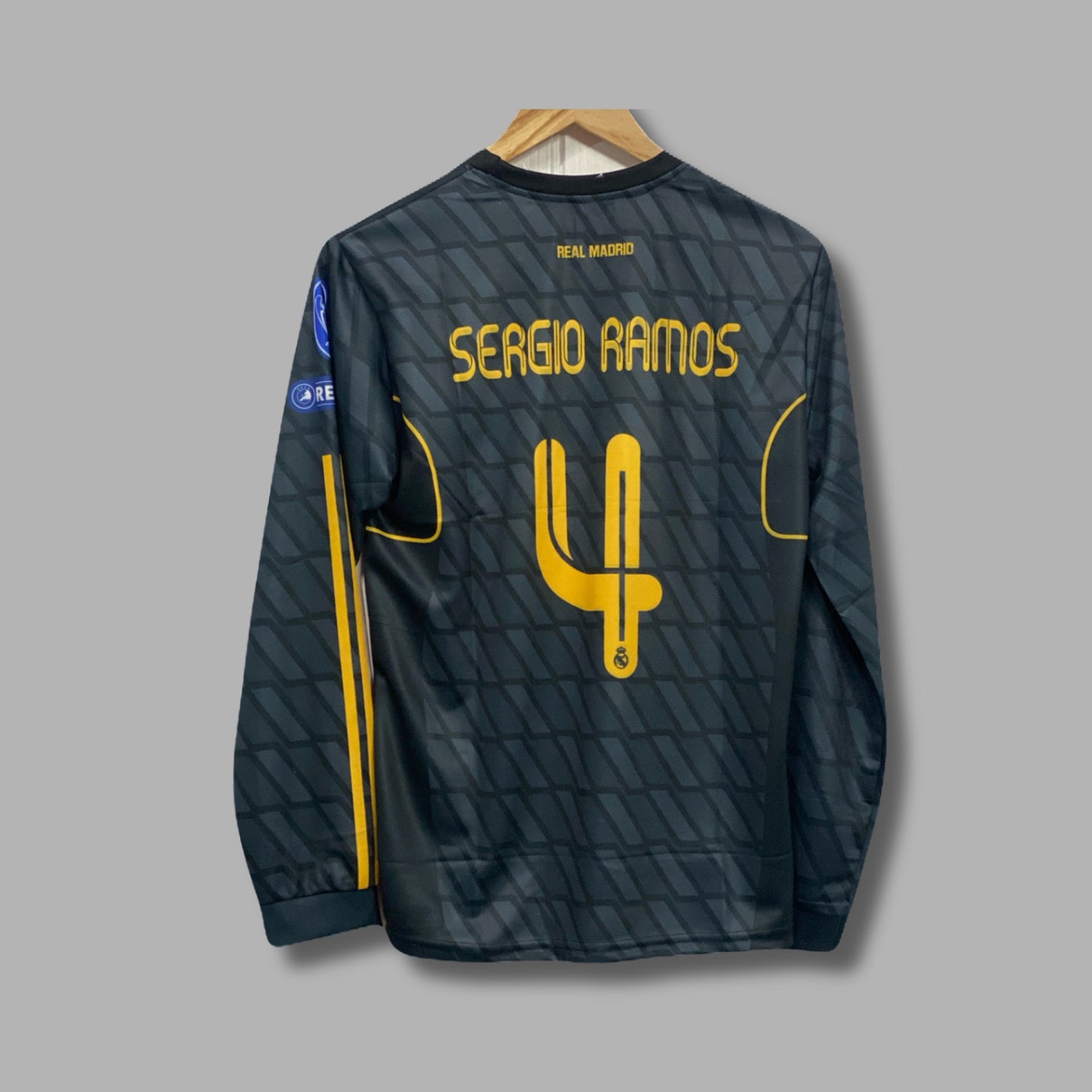 Real Madrid 2011-12 Away kit S.Ramos Full sleeve - P650 Jersey - Kada