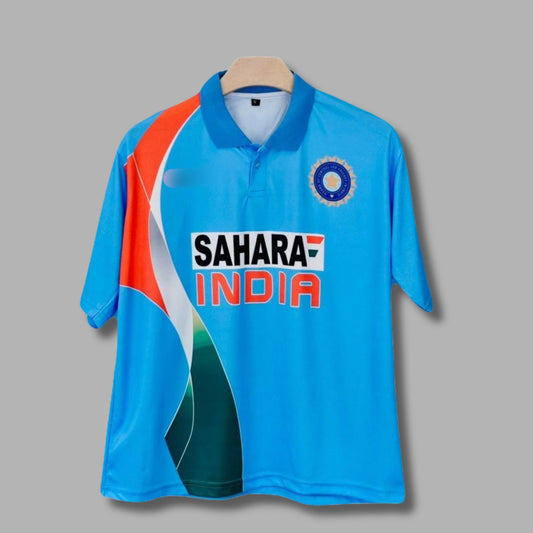 India National Team Cricket Jersey Sachin Five Sleeve P1231 - Jersey Kada