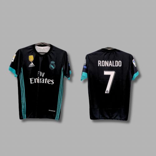 Best retro jersey Realmadrid 2017/18 away kit Ronaldo - P312 - Jersey Kada