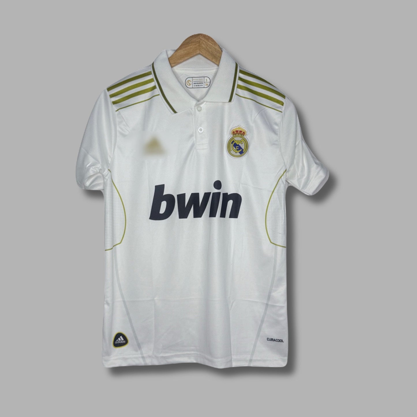 Real Madrid 2011-12 Home Kit Kaka Half Sleeve collar embroidery - P906 - Jersey Kada