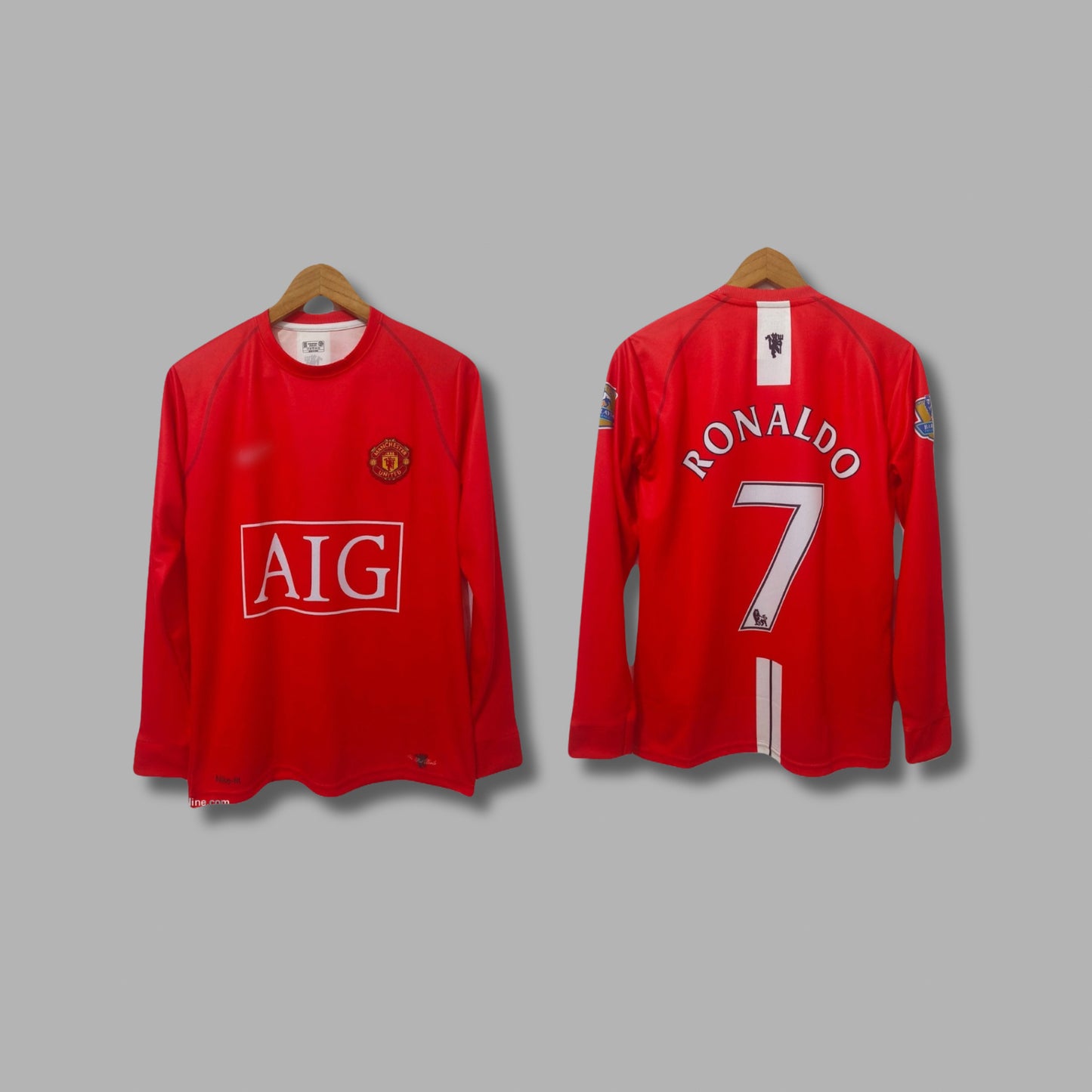 Man United 2008 Ronaldo Full Sleeve Embroidery P38 | Jersey Kada