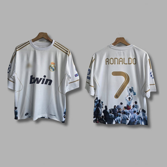 Real madrid 2011-12 Home kit Ronaldo Five sleeve - P478 - Jersey Kada