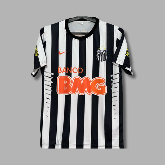 Santos neymar black and white 2012 half sleeeve P254 - Jersey Kada