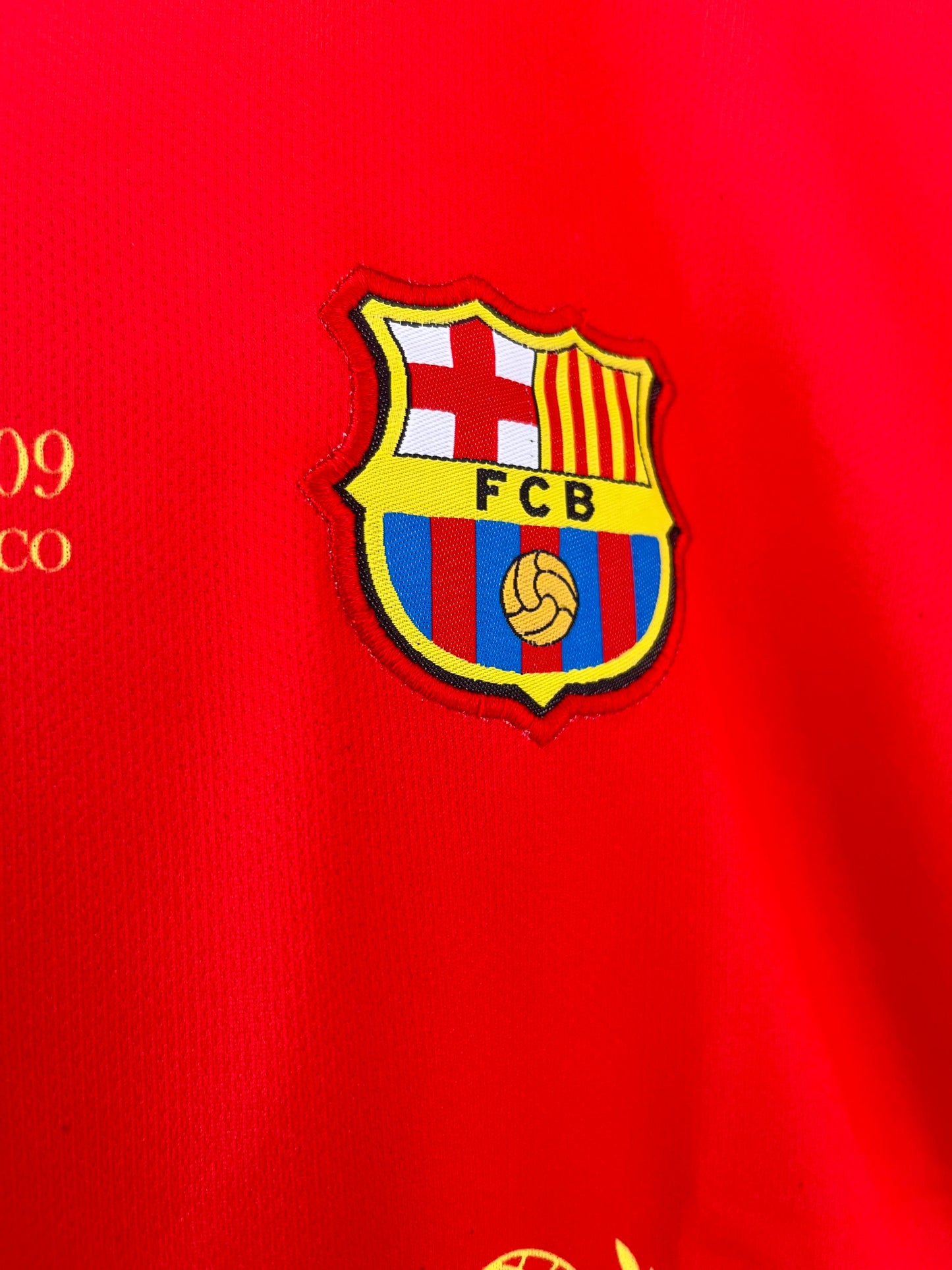 Barcelona 2009 Messi Home Half Sleeve Embroidery | Jersey Kada