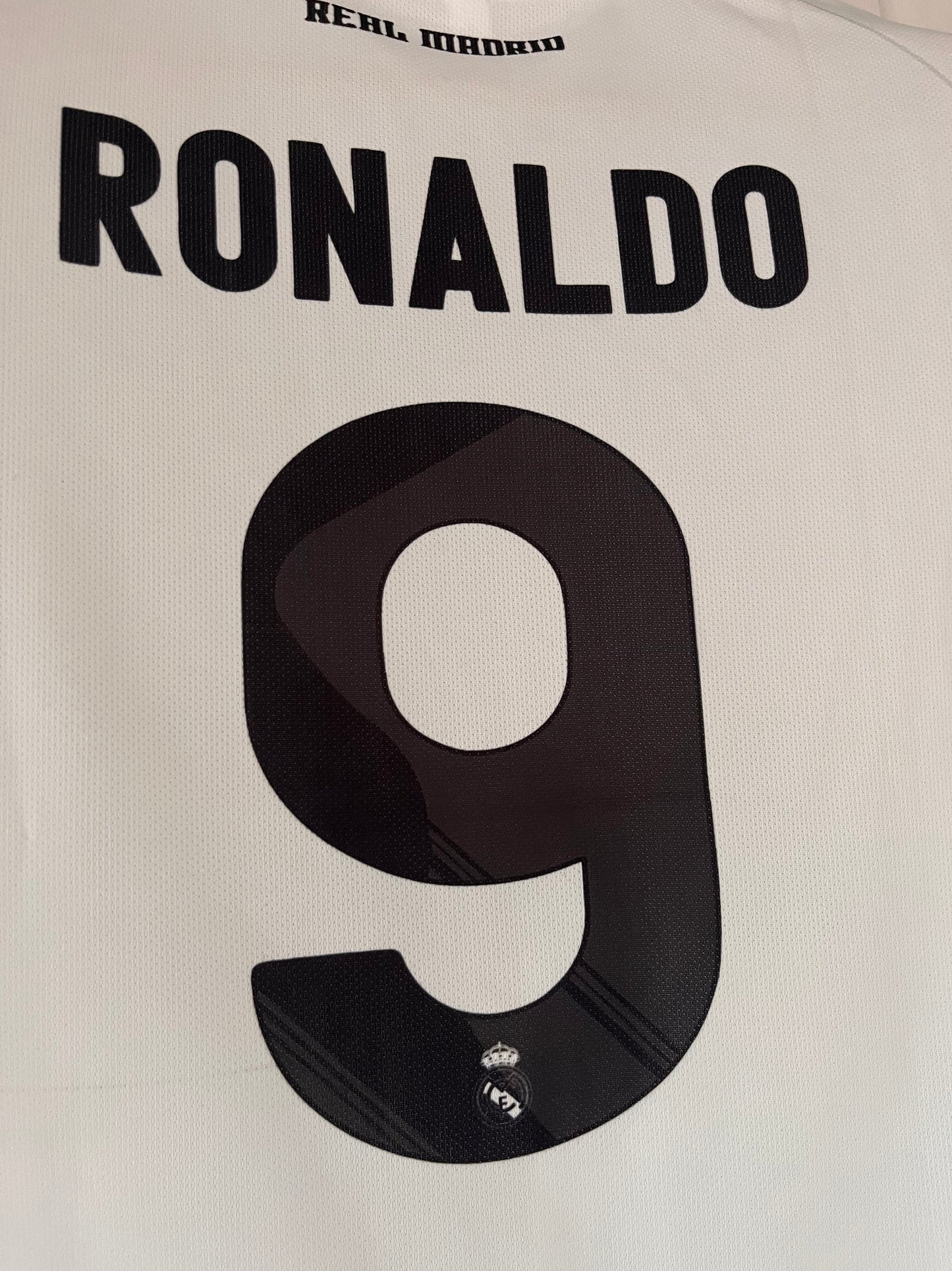 Real Madrid 2009-10 Ronaldo Home Five Sleeve Sublimation - P2069 | Jersey Kada