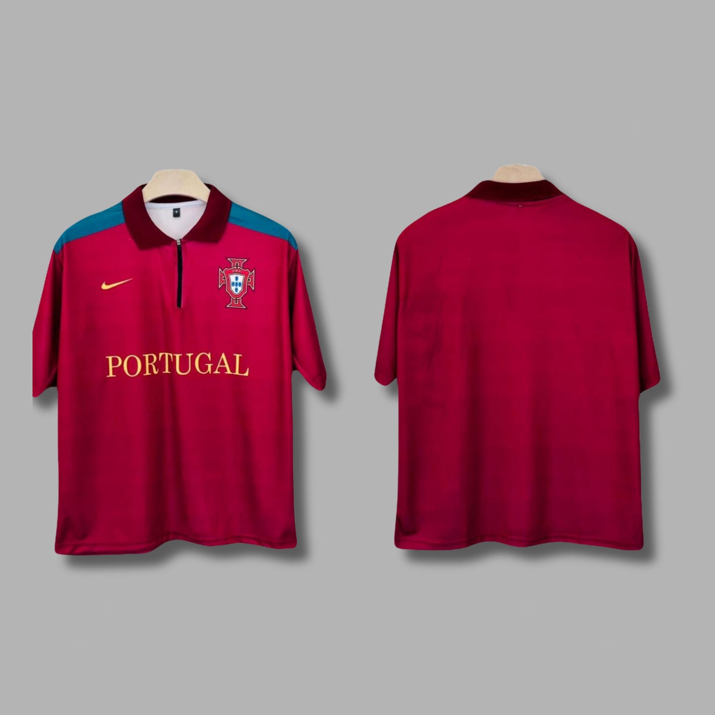 Portugal Special Edition Plain Back Five Sleeve P1232- Jersey Kada