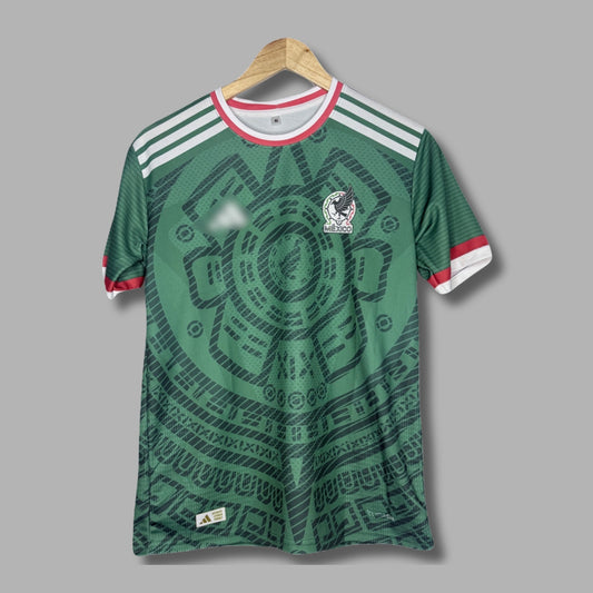 Mexico 2026 World Cup 2026 Home Kit Plain Half Sleeve - Jersey Kada