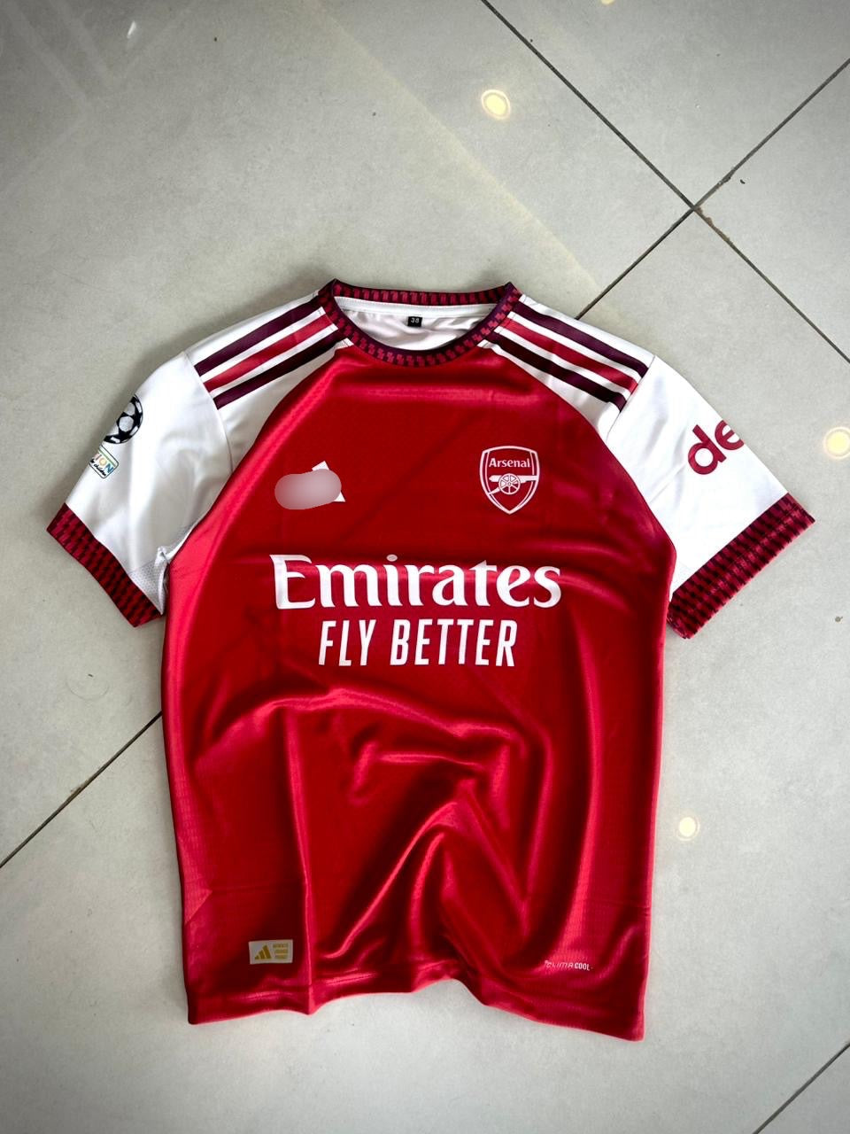 Odegard Arsenal 2026/27 home kit Half Sleeve -