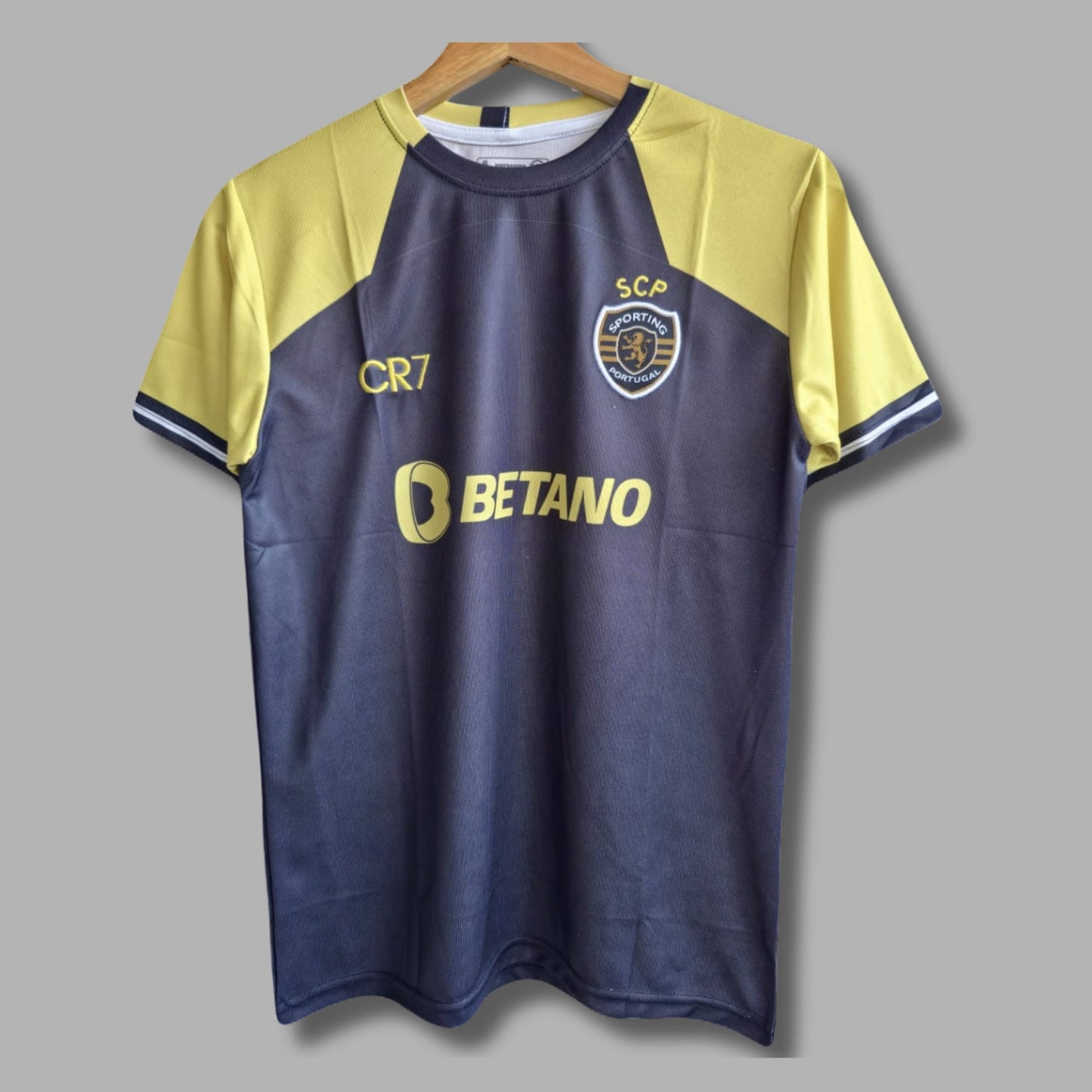 Sporting Lisbon Ronaldo Half Sleeve Embroidery P91 | Jersey Kada