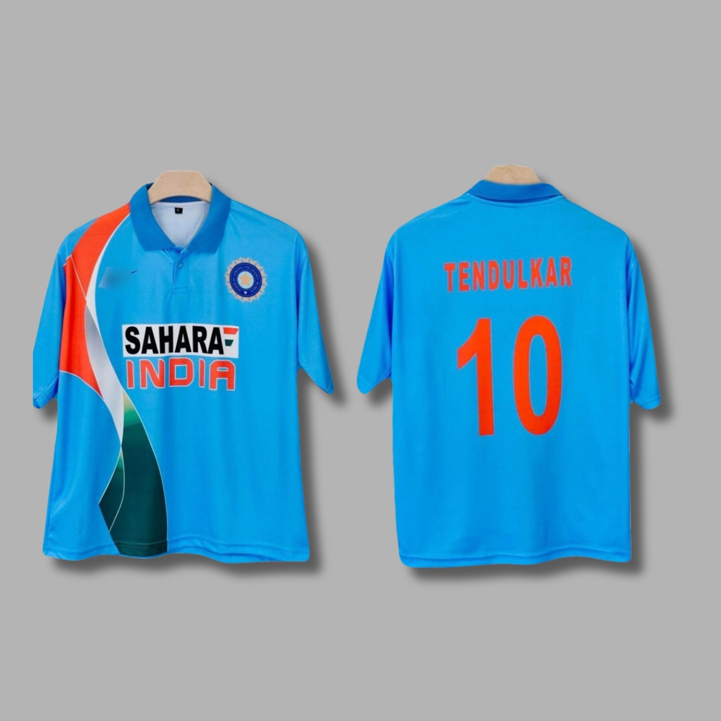 India National Team Cricket Jersey Sachin Five Sleeve P1231 - Jersey Kada