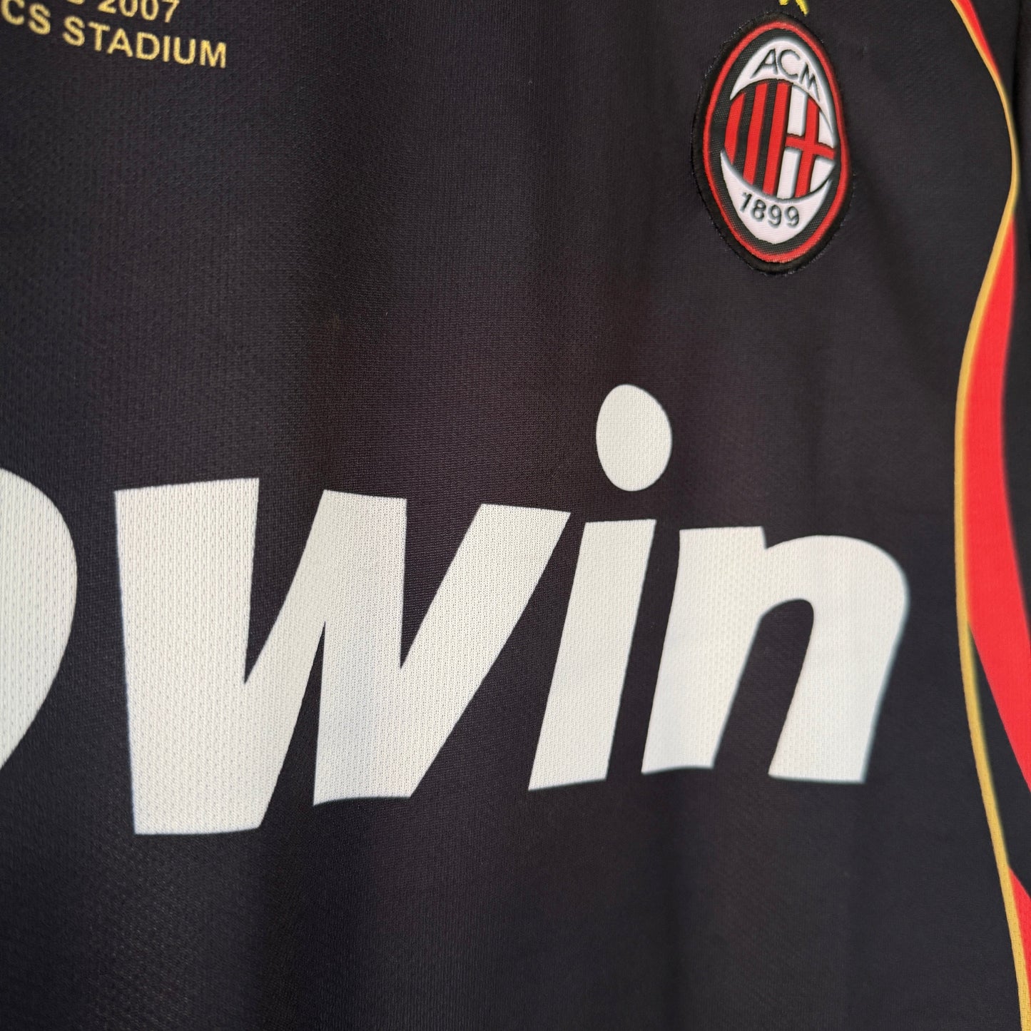 Ac Milan 2007 Maldini Half Sleeve Embroidery | Jersey Kada