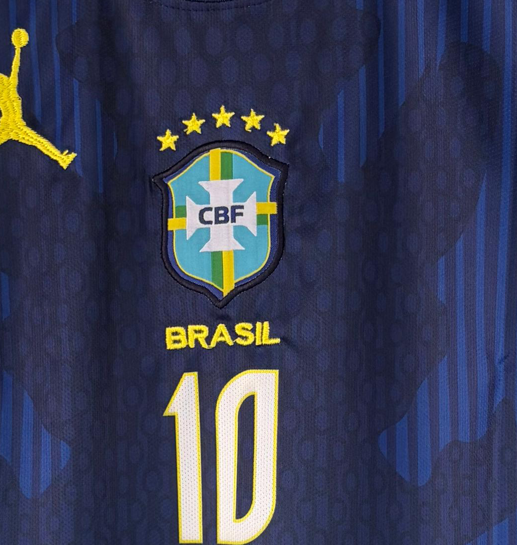 Brazil 2026 away Neymar jr Half sleeve Embroidery jersey  - P1629 | Jersey Kada