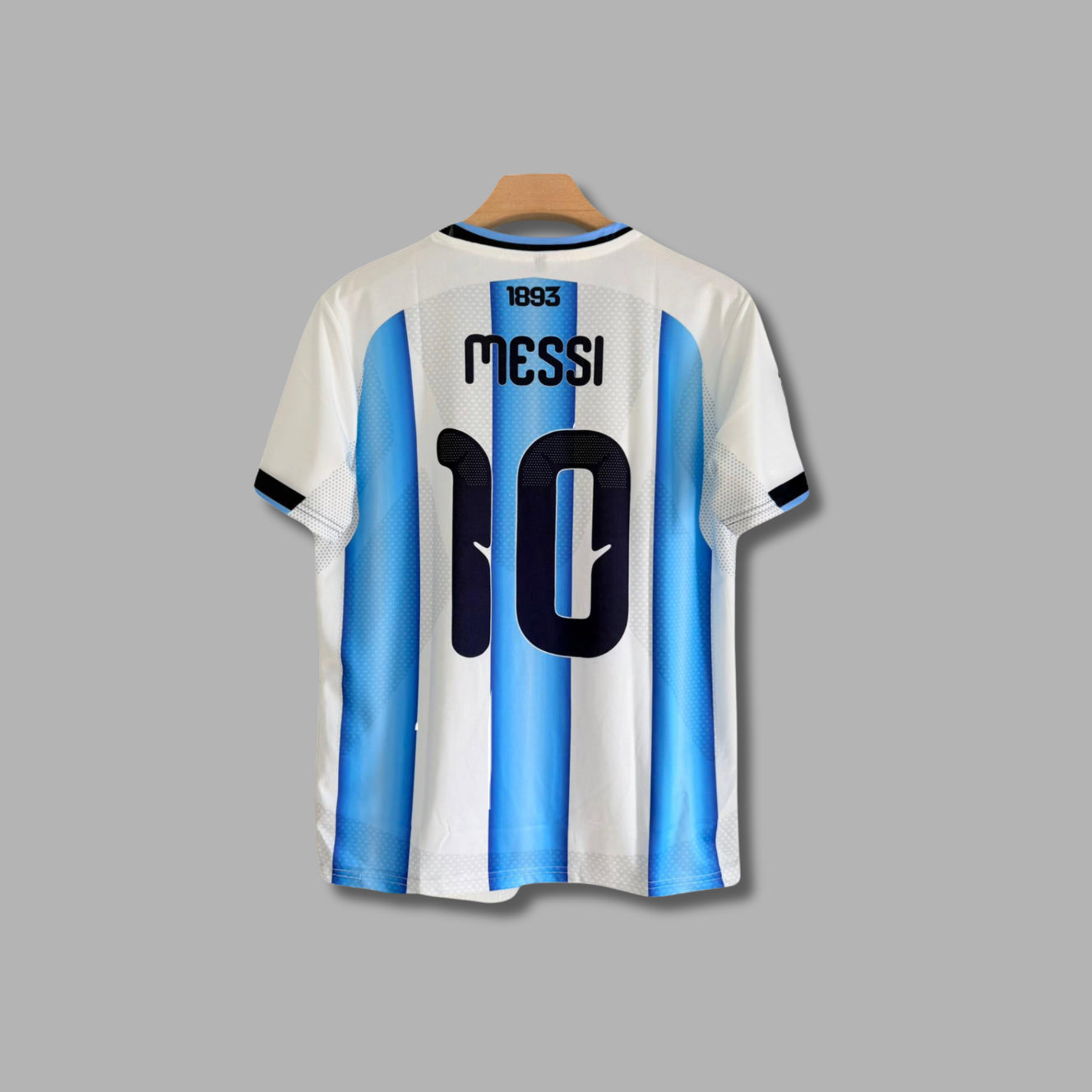 Argentina 2026 World Cup Home Kit Messi Half Sleeve Embroidery - P1220 Jersey Kada