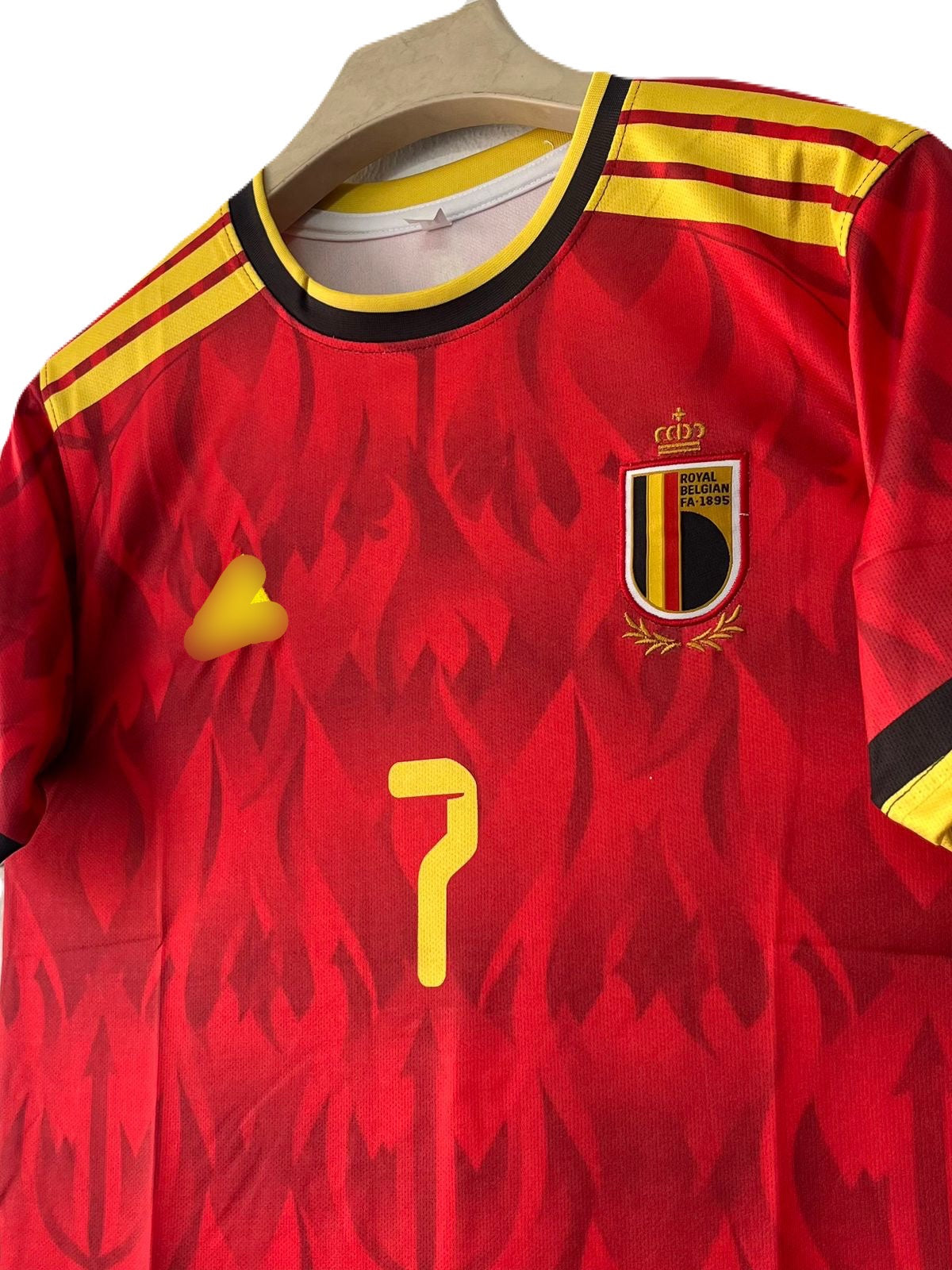Belgium 2026 De Bruyne World Cup Half Sleeve Embroidery |P1845 Jersey Kada