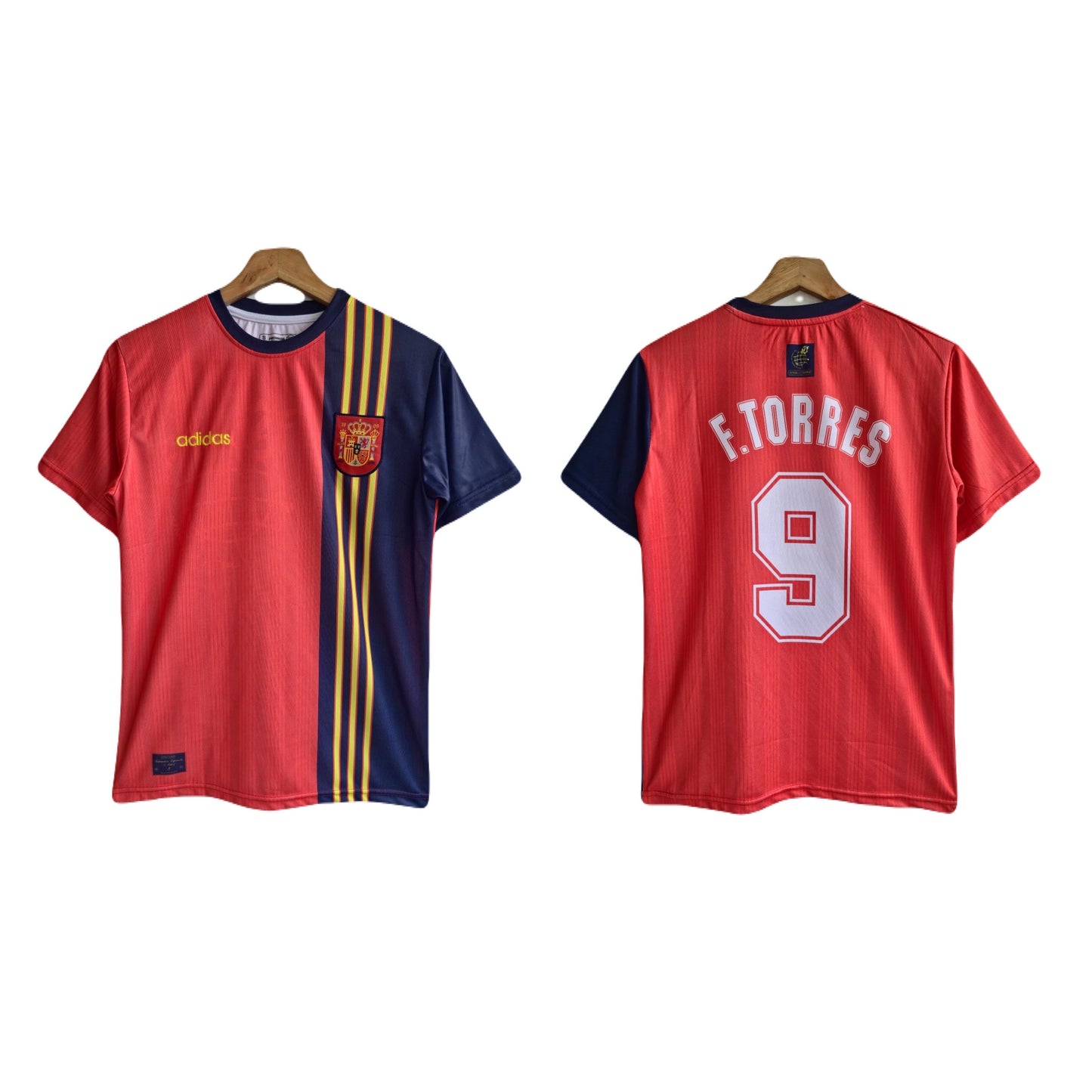 Spain Torres 1996 Home Retro Jersey P178 - MS Retro store