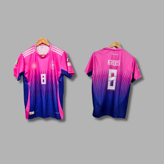 Germany 2024 kroos Away Pink kit Half sleeve - P94 -  Jersey kada
