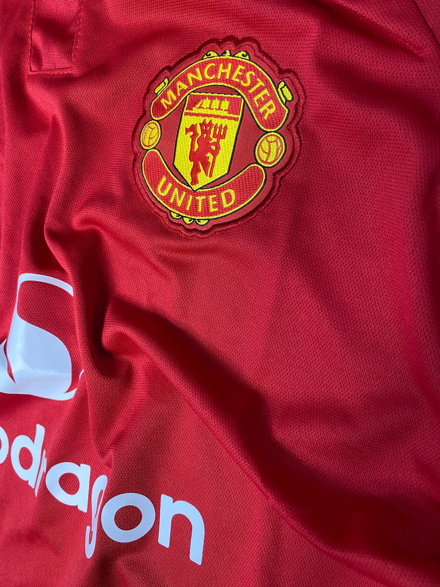Manchester United Fan version 2026/27 Home kit Half Sleeve Collar Embroidery -P2392 | Jersey Kada