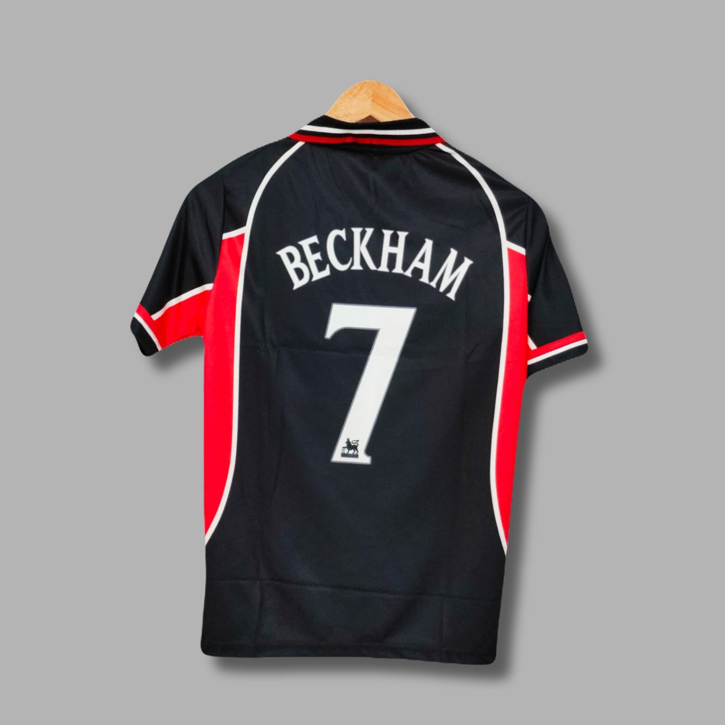 Manchester United 2000-01 Third kit Beckham Collar Halfsleeve sublimation - P308 - Jersey Kada
