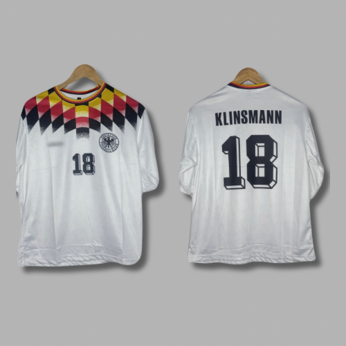 Germany 1994 Home Kit Klinsmann Five Sleeve - P884 Jersey Kada