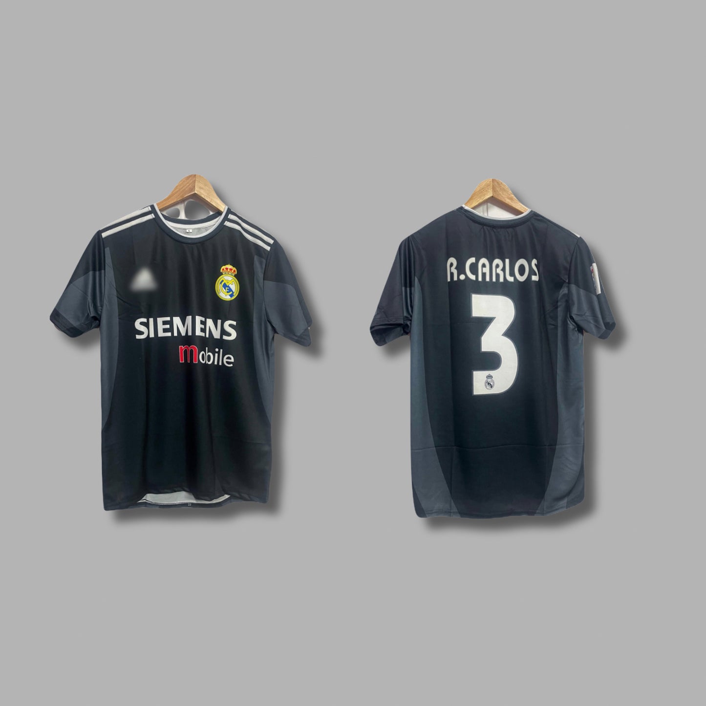 Real madrid 2004/05 away jersey R.carlos P572 - Jersey Kada