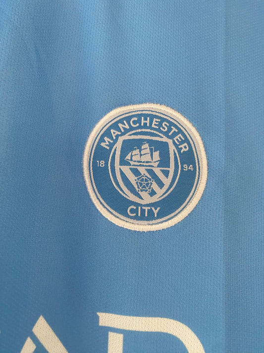Man City New season Haaland Half Sleeve Embroidery P1939| Jersey Kada