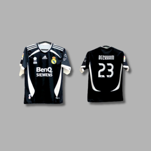 Realmadrid 2006/07 away kit beckham - P571  - Jersey Kada