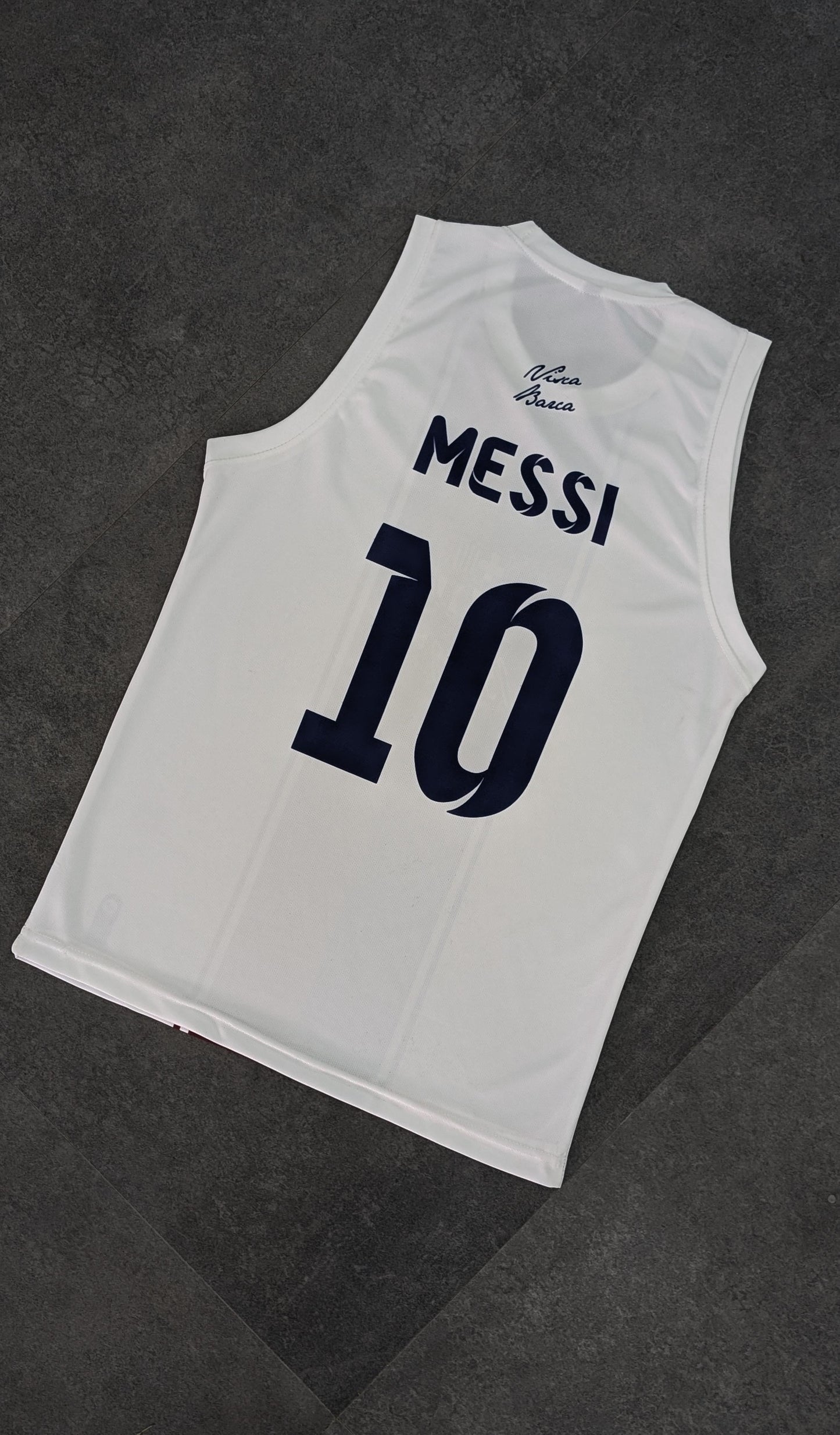 Barcelona Special Edition Messi  Sleeveless Bibs Sublimation | Jersey Kada
