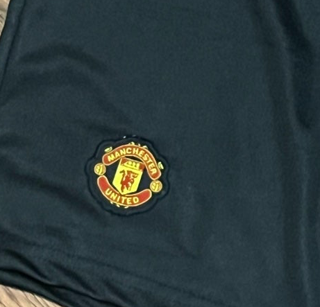 Manchester United home Shorts Embroidery | Jersey Kada