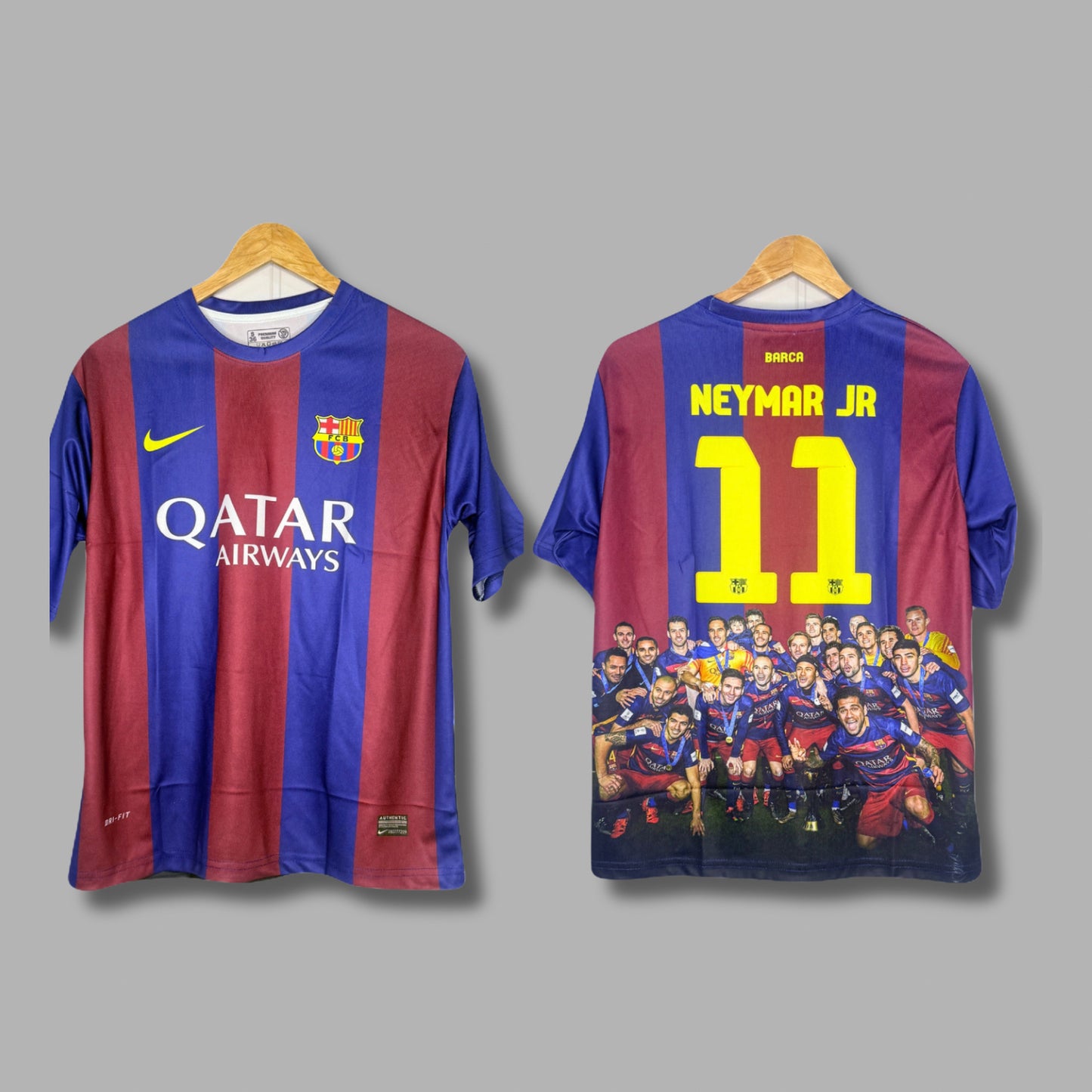 Fc Barcelona Neymar Special Edition Kit Five Sleeve - P995 Jersey Kada