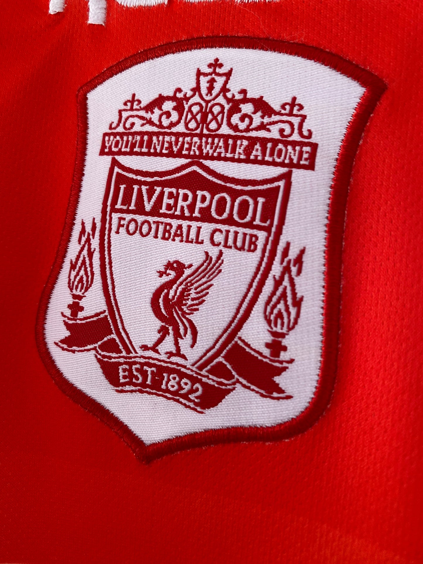 M.Owen Liverpool Home Half Sleeve Embroidery- P2176 | Jersey Kada