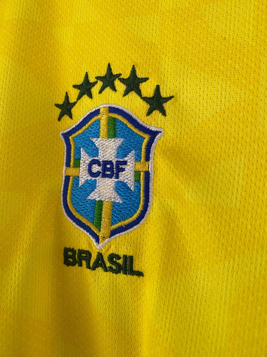 Neymar Jr Brazil 2026 WorldCup Home  Half Sleeve Embroidery -P2349 | Jersey Kada