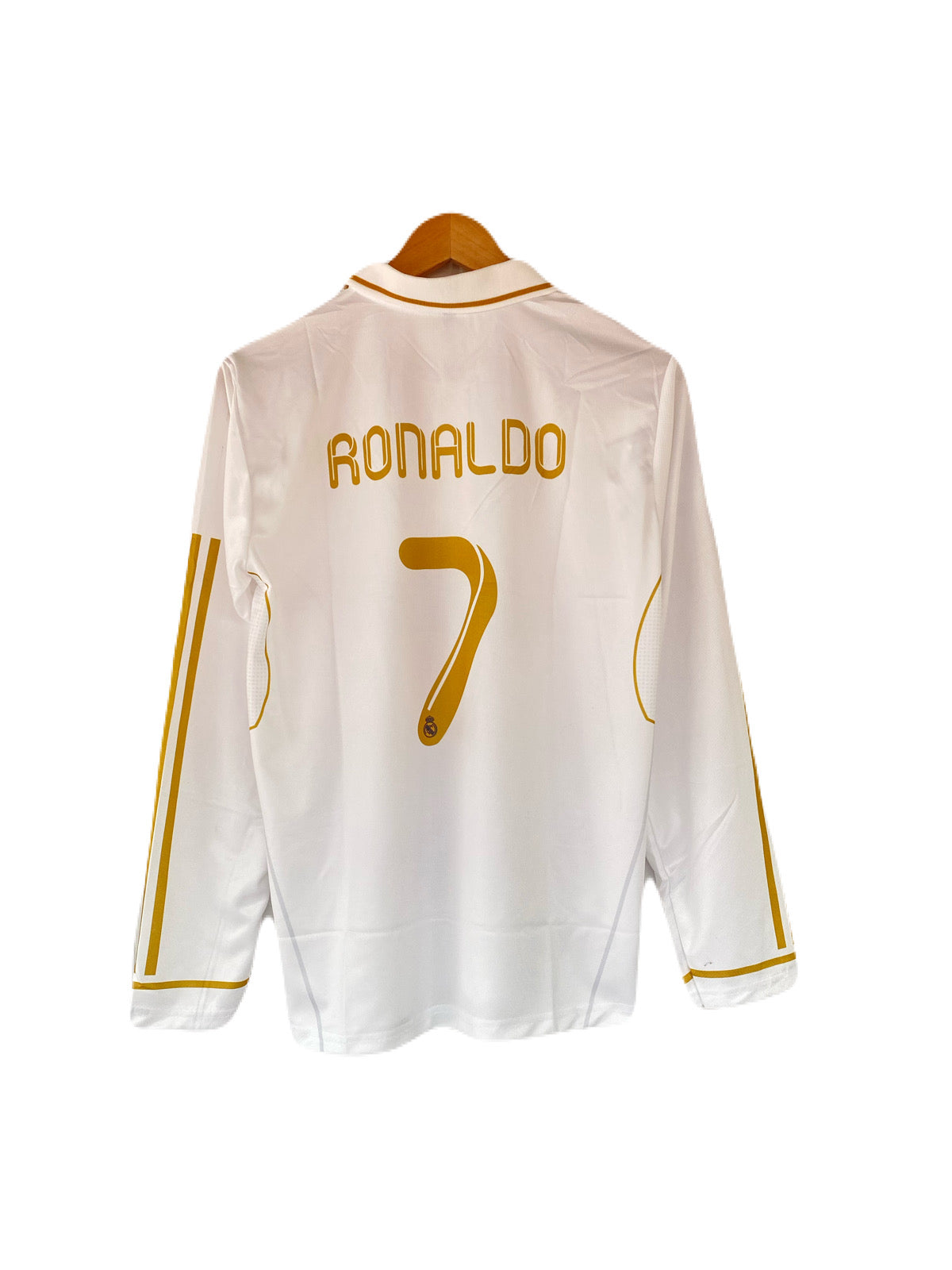 Ronaldo Real Madrid full sleeve  Collar Embroidery Jersey | Jersey Kada