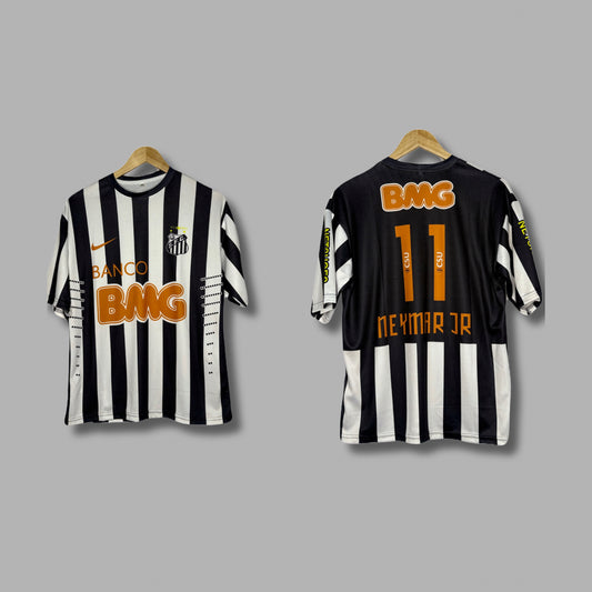 Santos Home Kit Neymar Jr Five Sleeve Sublimation | P1028 Jersey Kada