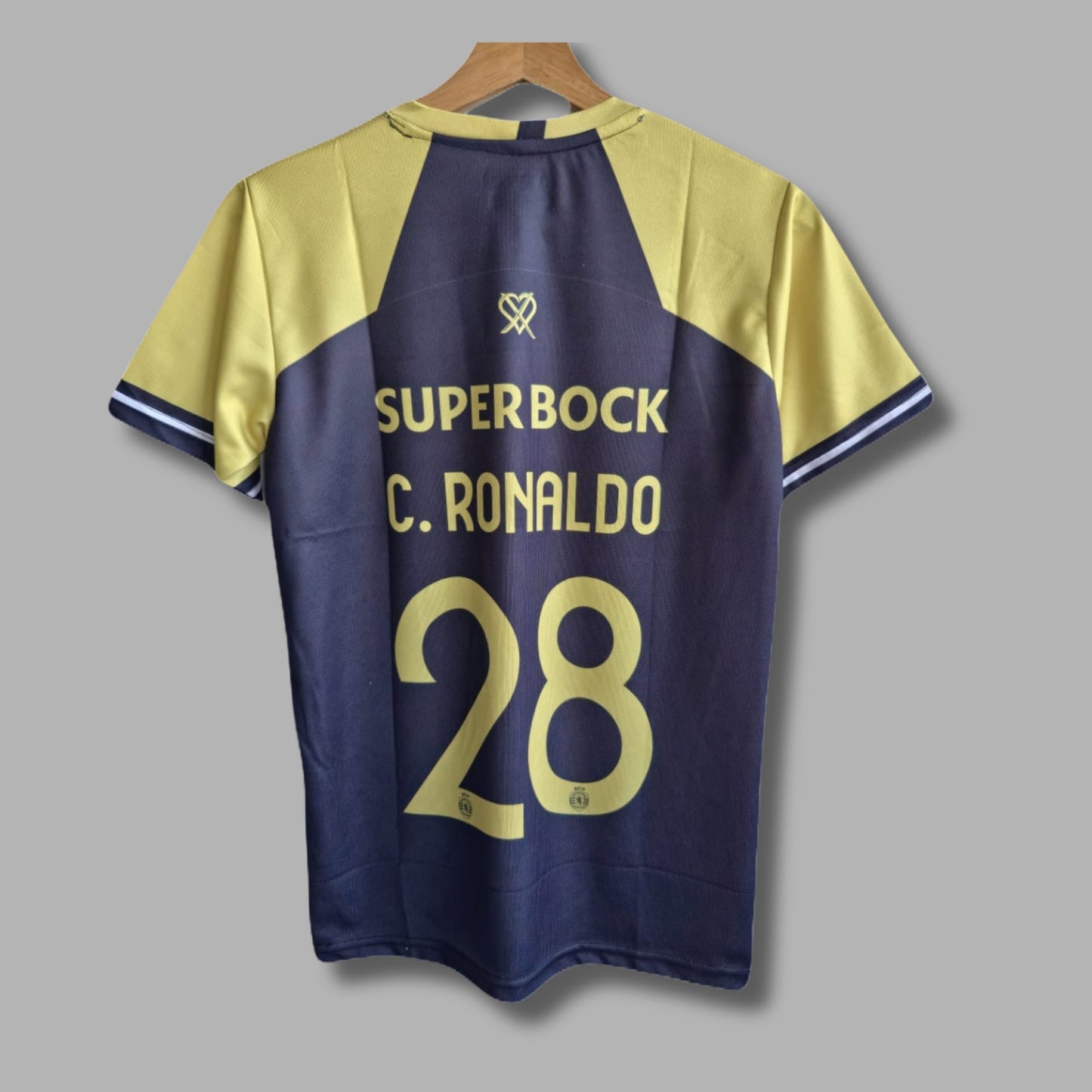 Sporting Lisbon Ronaldo Half Sleeve Embroidery P91 | Jersey Kada