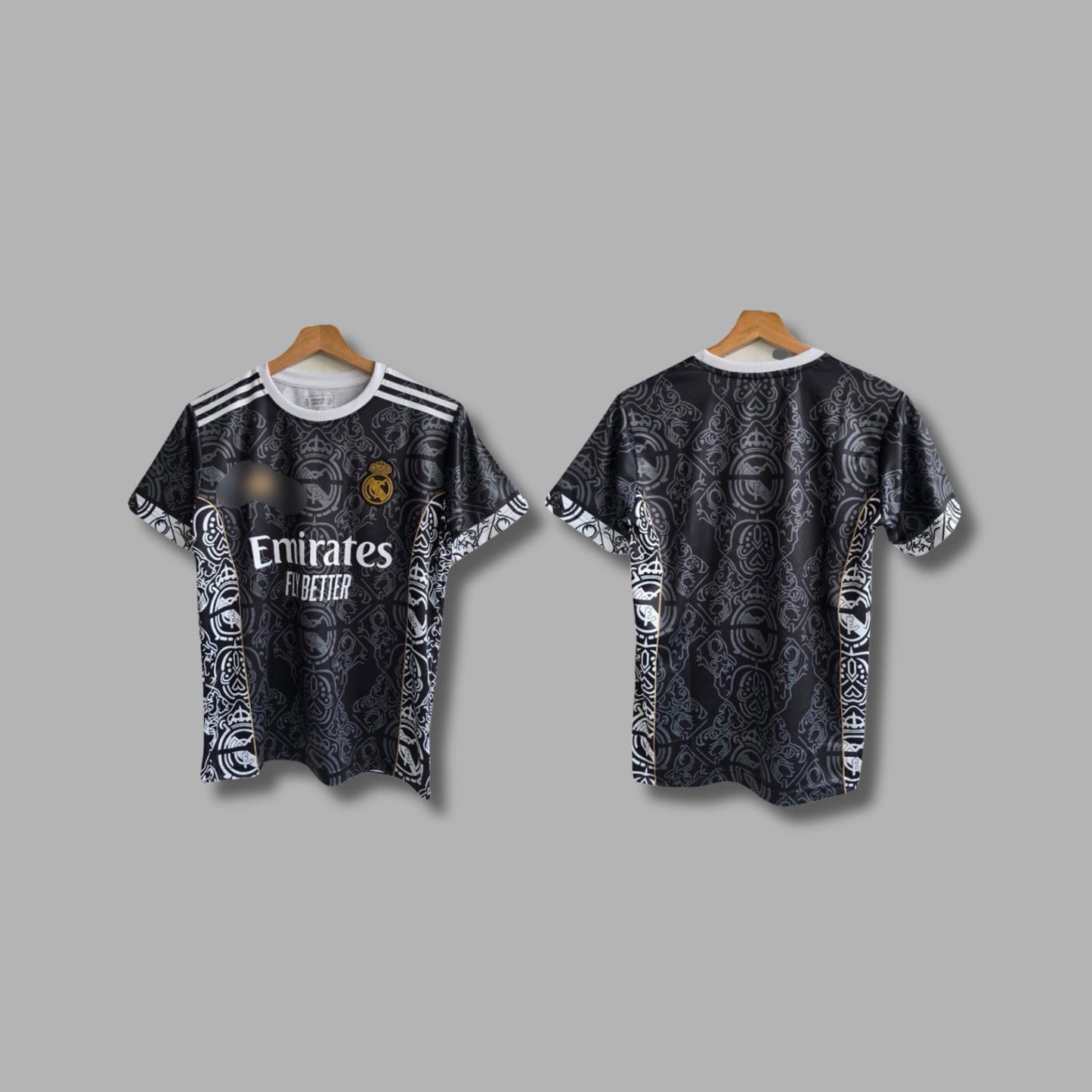 Real madrid special kit black and white P92 - Jersey Kada