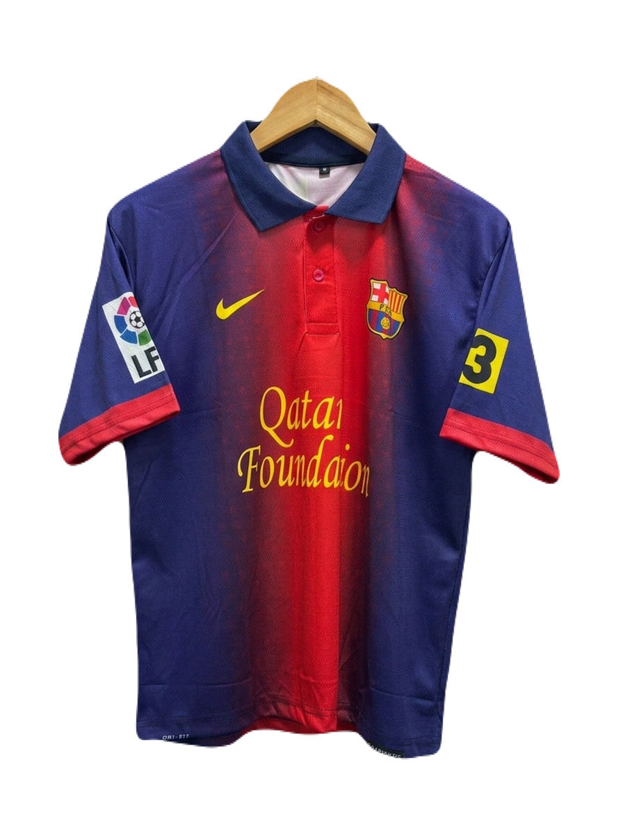 Barcelona messi 2011  Five sleeve Collar sublimation - P1579 Ms Retro Store