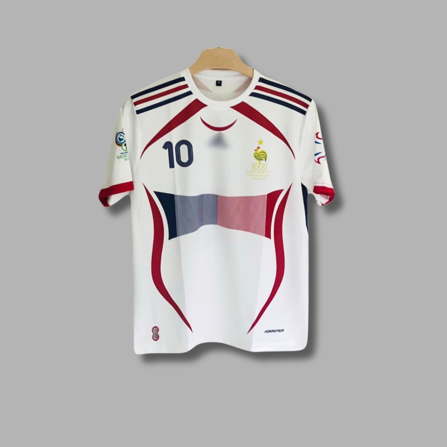 Best Retro jersey france 2006 away jersey zidane - P310 - Jersey Kada