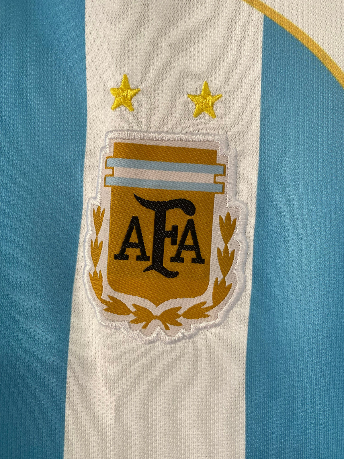 Messi Argentina Home Five sleeve Embroidery Jersey - P2590 | Jersey Kada