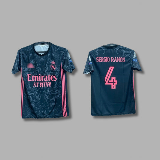 Best Retro jersey Realmadrid 2020/21 third kit sergio Ramos - P339  - Jersey Kada