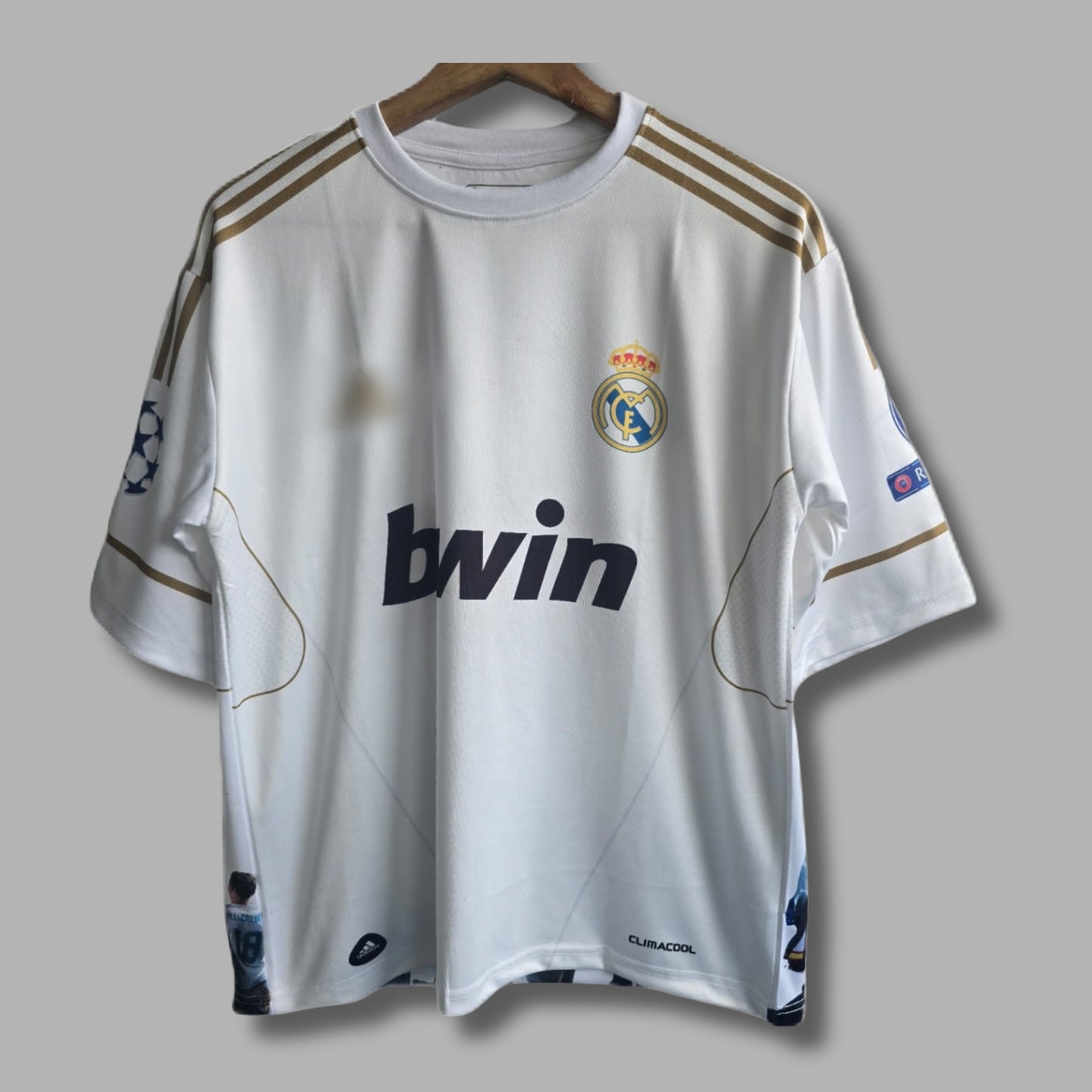 Real madrid 2011-12 Home kit Ronaldo Five sleeve - P478 - Jersey Kada