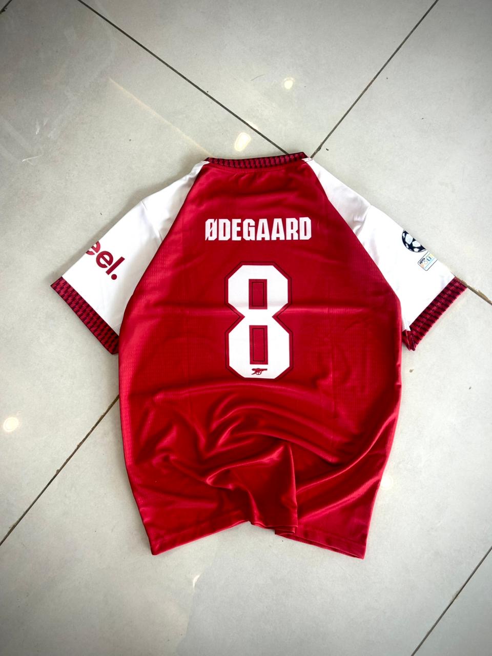 Odegard Arsenal 2026/27 home kit Half Sleeve -