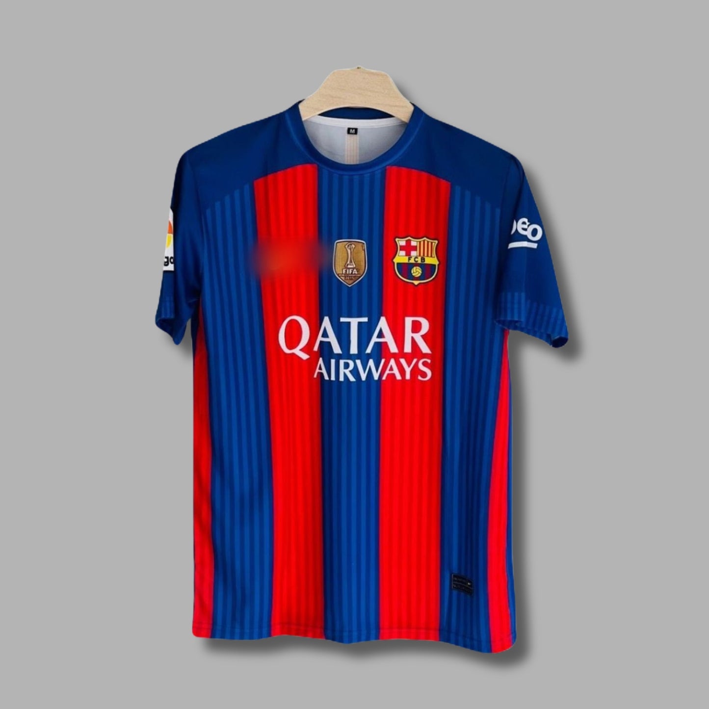 Barcelona 2016/17 Home jersey Messi Half Sleeve Sublimation-  P68 | Jersey Kada