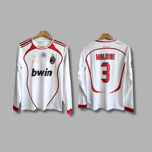 AC MILAN FULL SLEEVE  2006/07  UCL FINAL EDITION MALDINI  P135 - Jersey Kada