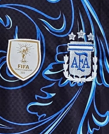 Argentina 2026 Worldcup Messi Away Half Sleeve Embroidery crew neck | Jersey Kada