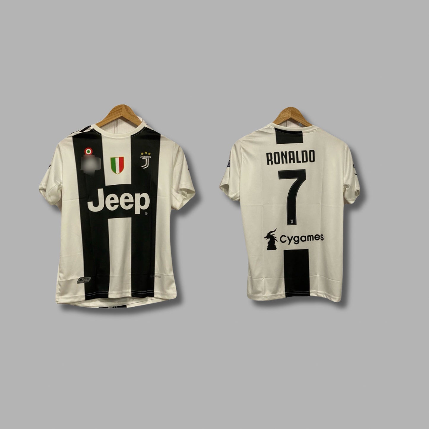 Juventus 2018-19 Home kit Ronaldo - P192 -  Jersey Kada