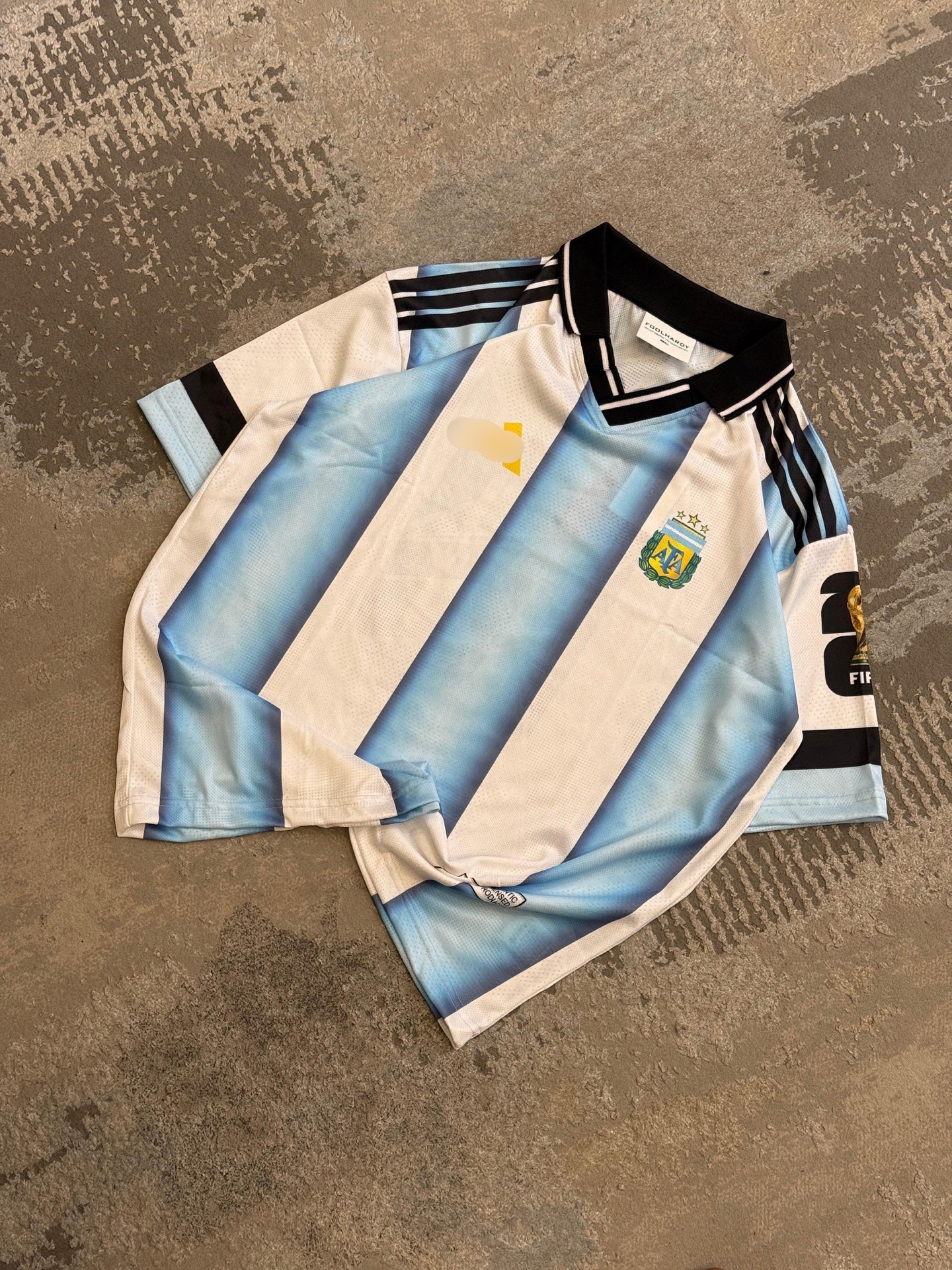 Argentina 2026  WorldCup Messi Premium Quality Imported Five Sleeve Collar Sublimation P1987 | Jersey Kada